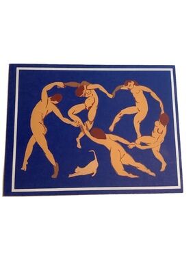 The Dance - Cat Art Parody -Postcard